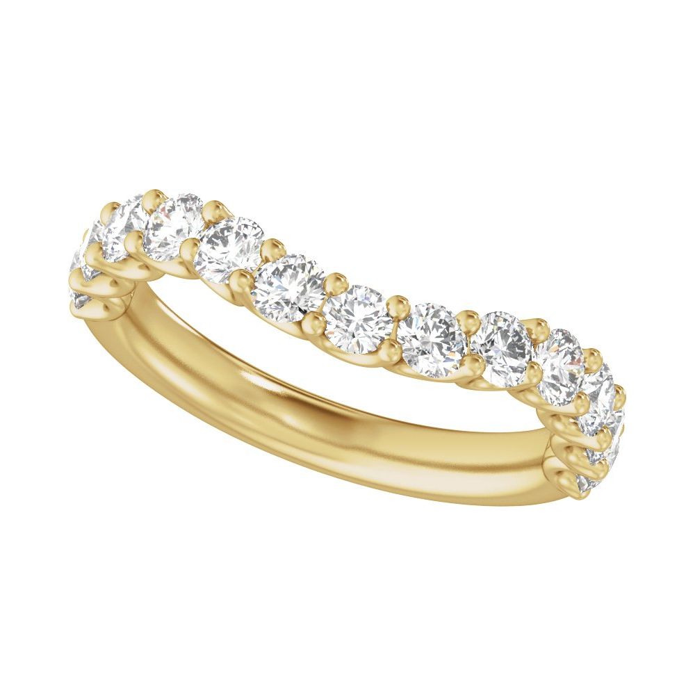 Diamond Accented Eternity Band