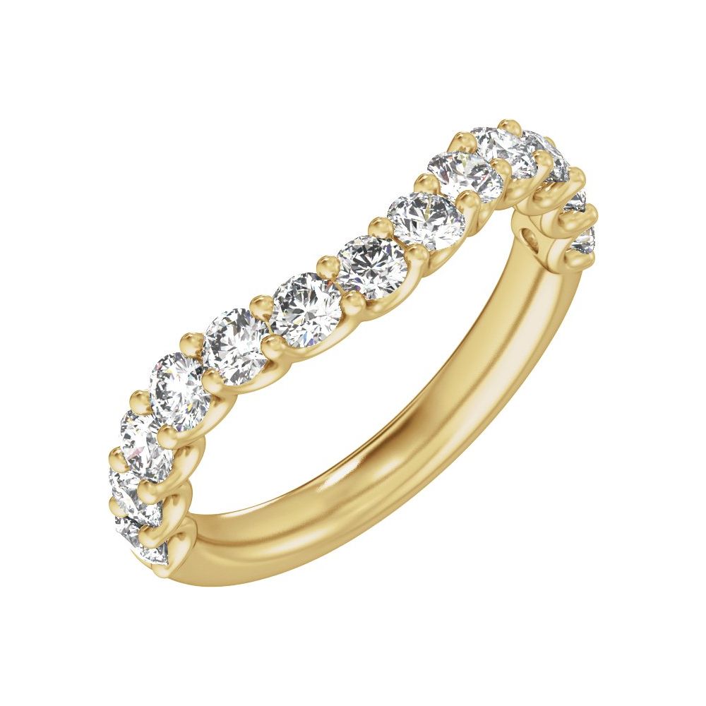 Diamond Accented Eternity Band