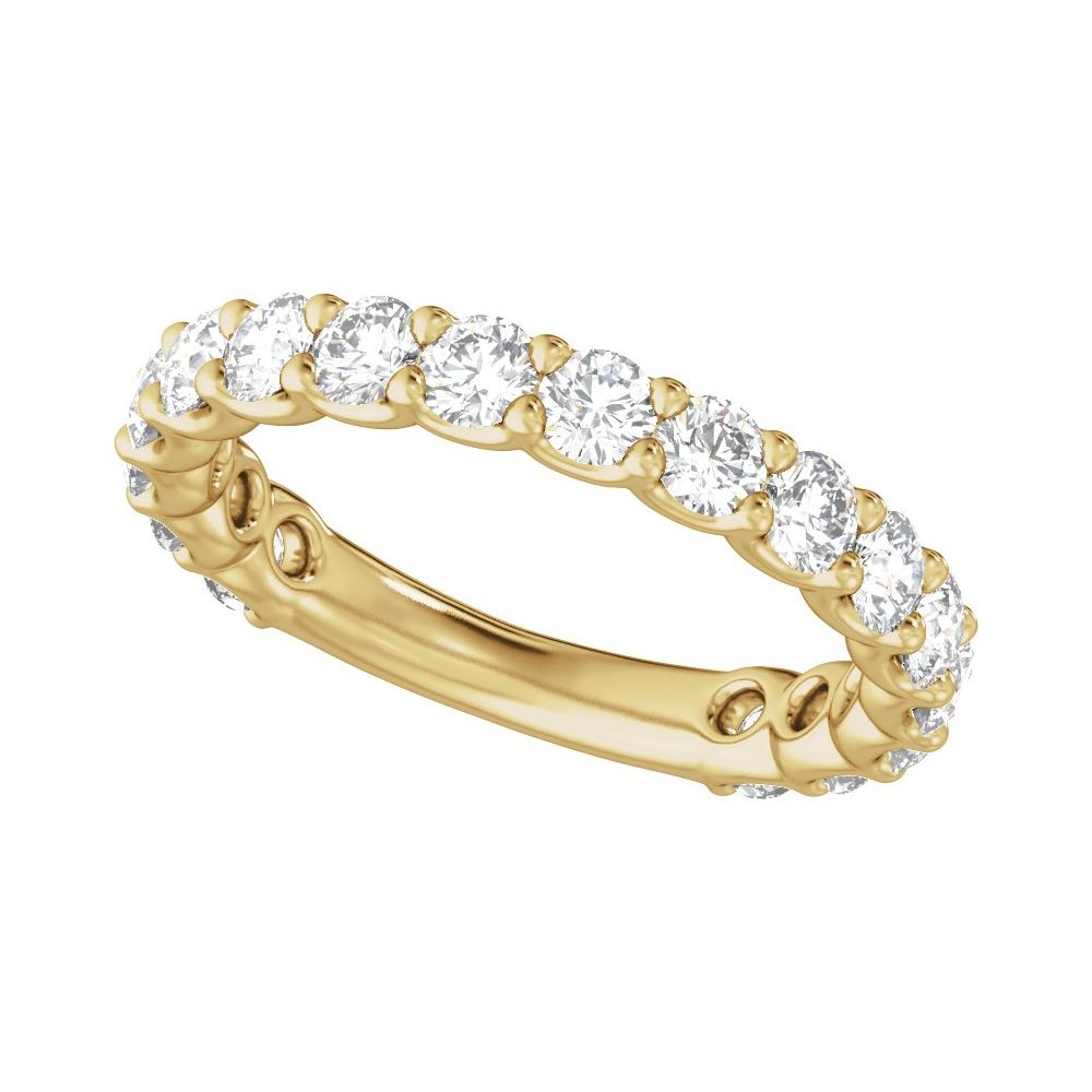 Claw-Prong Diamond Eternity Band
