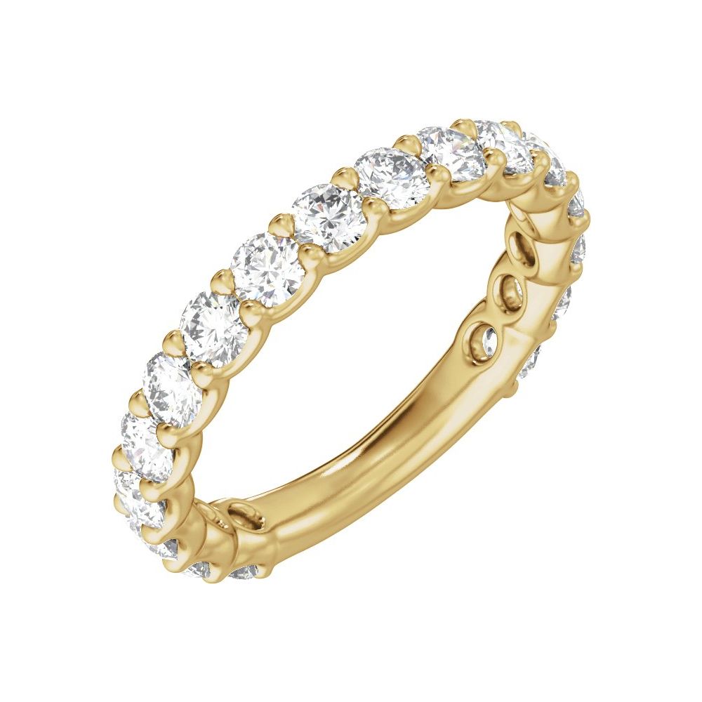 Claw-Prong Diamond Eternity Band