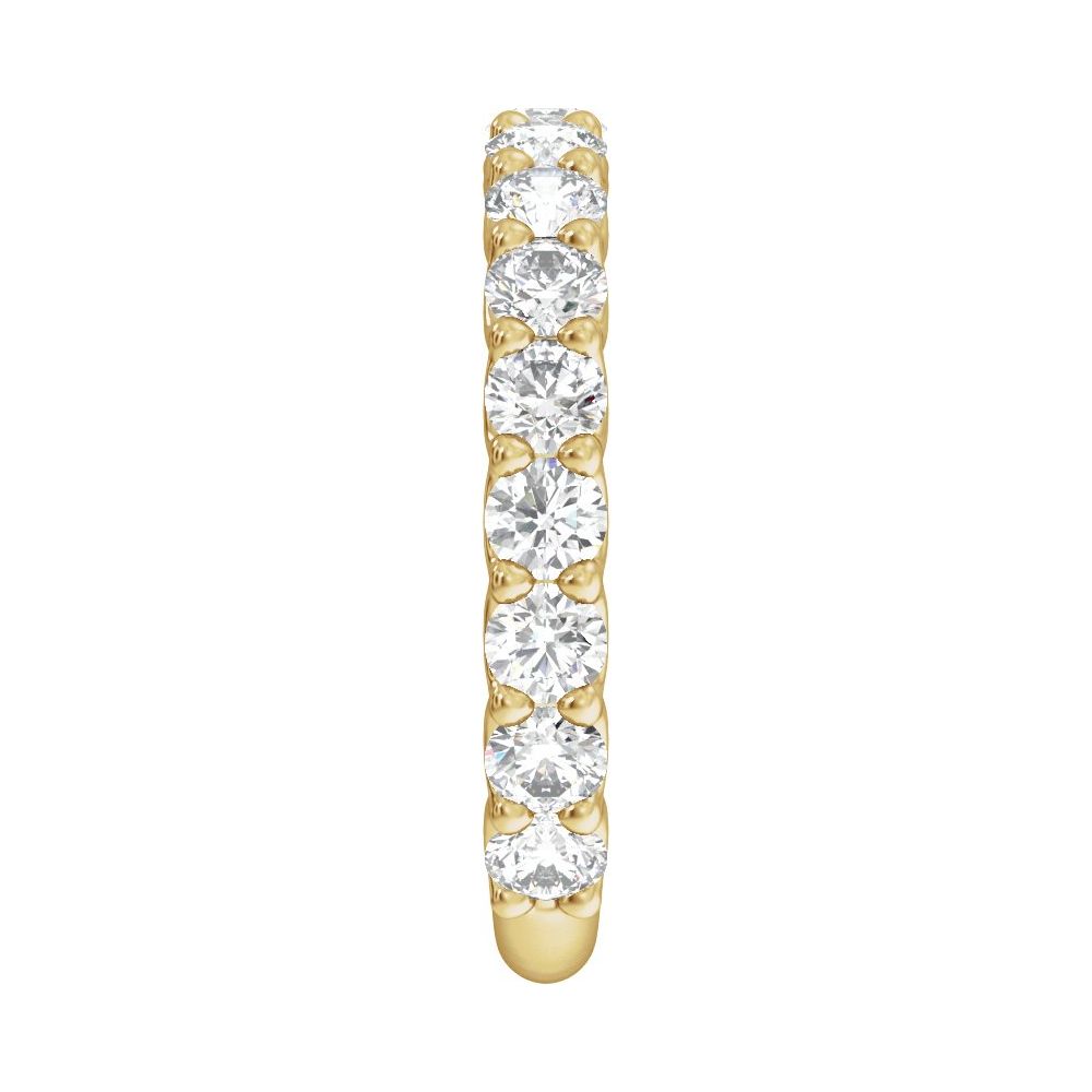 Claw-Prong Diamond Eternity Band