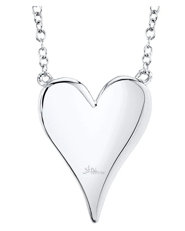 Kate Amor Heart Necklace