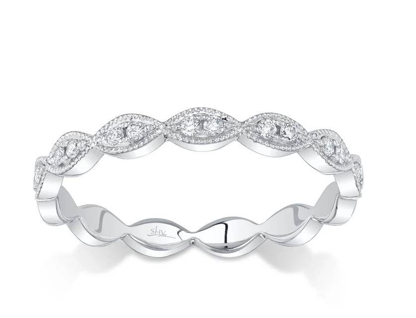 Delicate Diamond Ladies Band