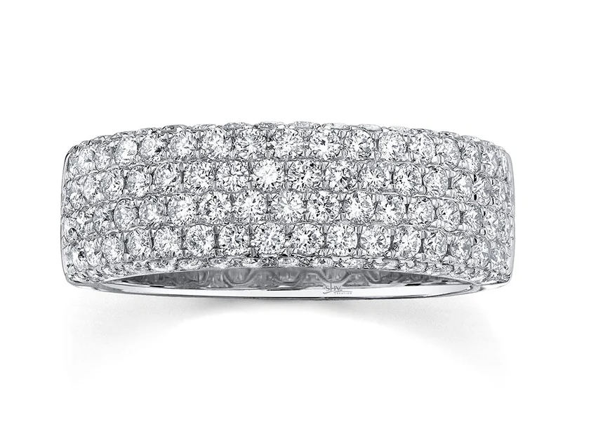 Diamond Pavé Signature Band
